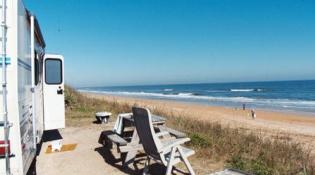 beach front campground