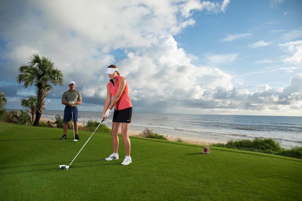 Golfers at the Hammock Beach Golf club