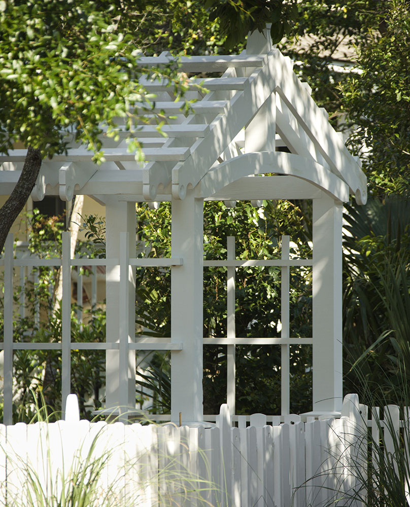 Arbor made with old doors