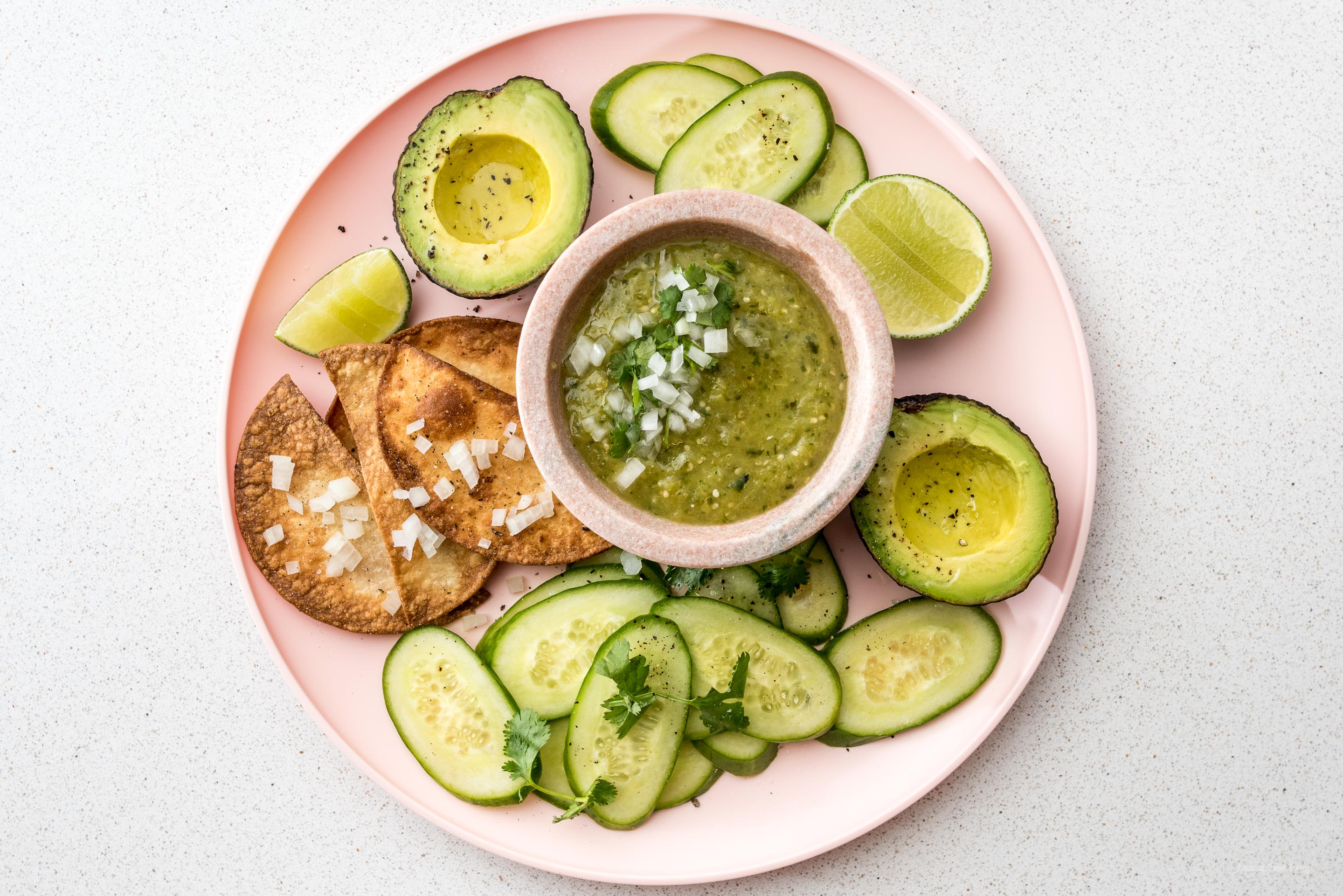Easy 4 Ingredient Hatch Chile Salsa Verde | www.iamafoodblog.com