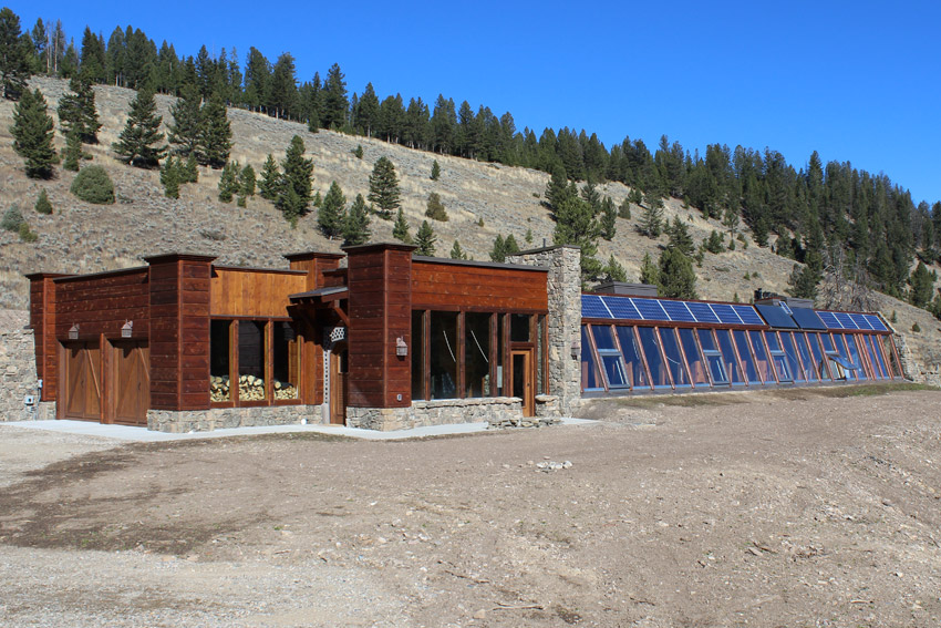 Stone Earthship