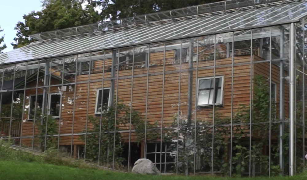 greenhouse around house