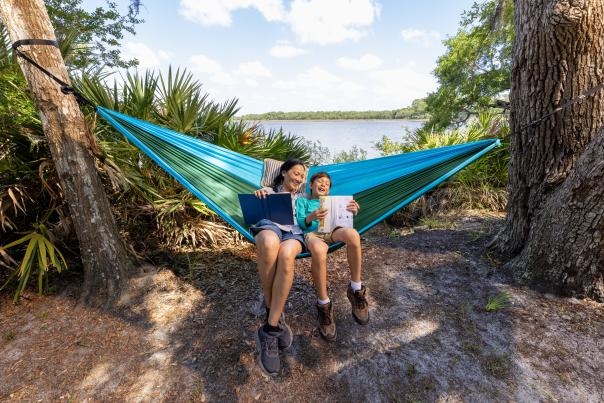 Trails, Tides, and Laid Back Vibes Hammock