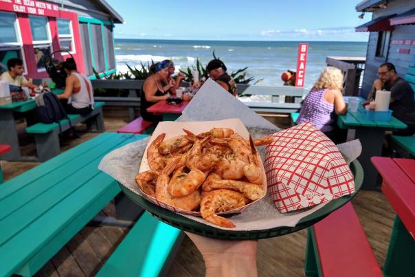 High Tides at Snack Jack in Flagler Beach