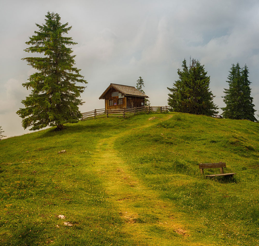 How to build a cabin without a permit