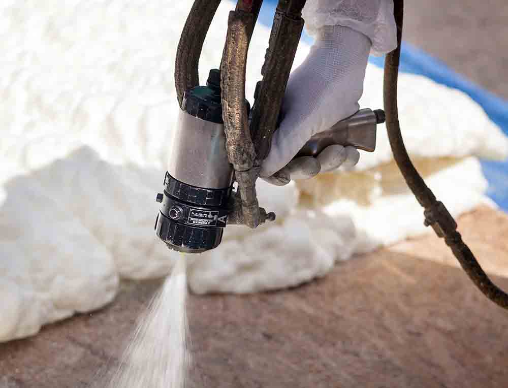 Insulating a shipping container