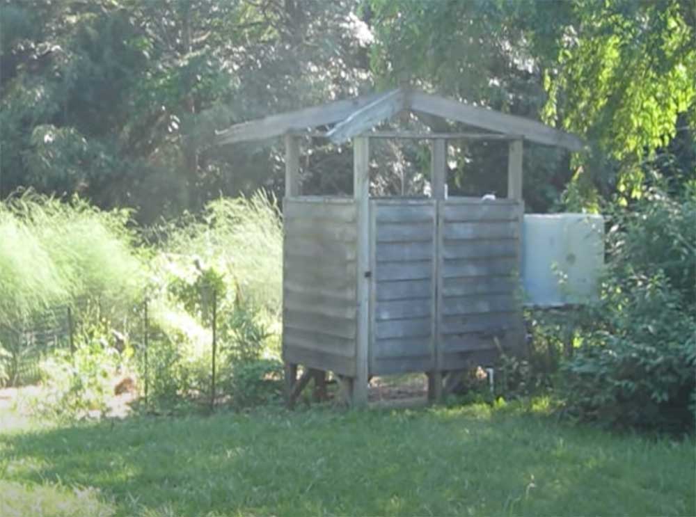 Outdoor shower