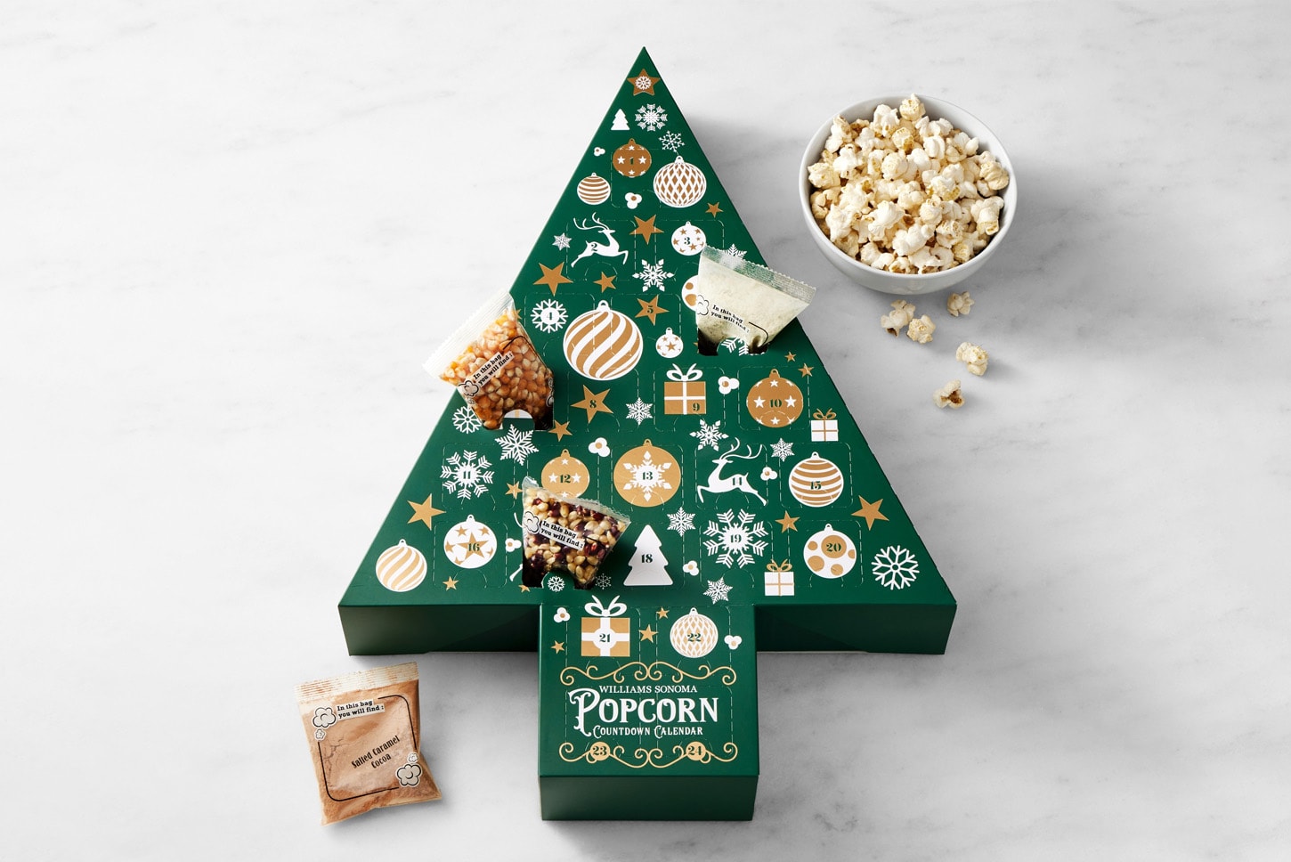 popcorn advent calendar | www.iamafoodblog.com