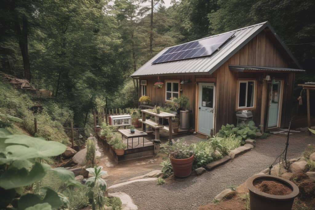 off grid cabin