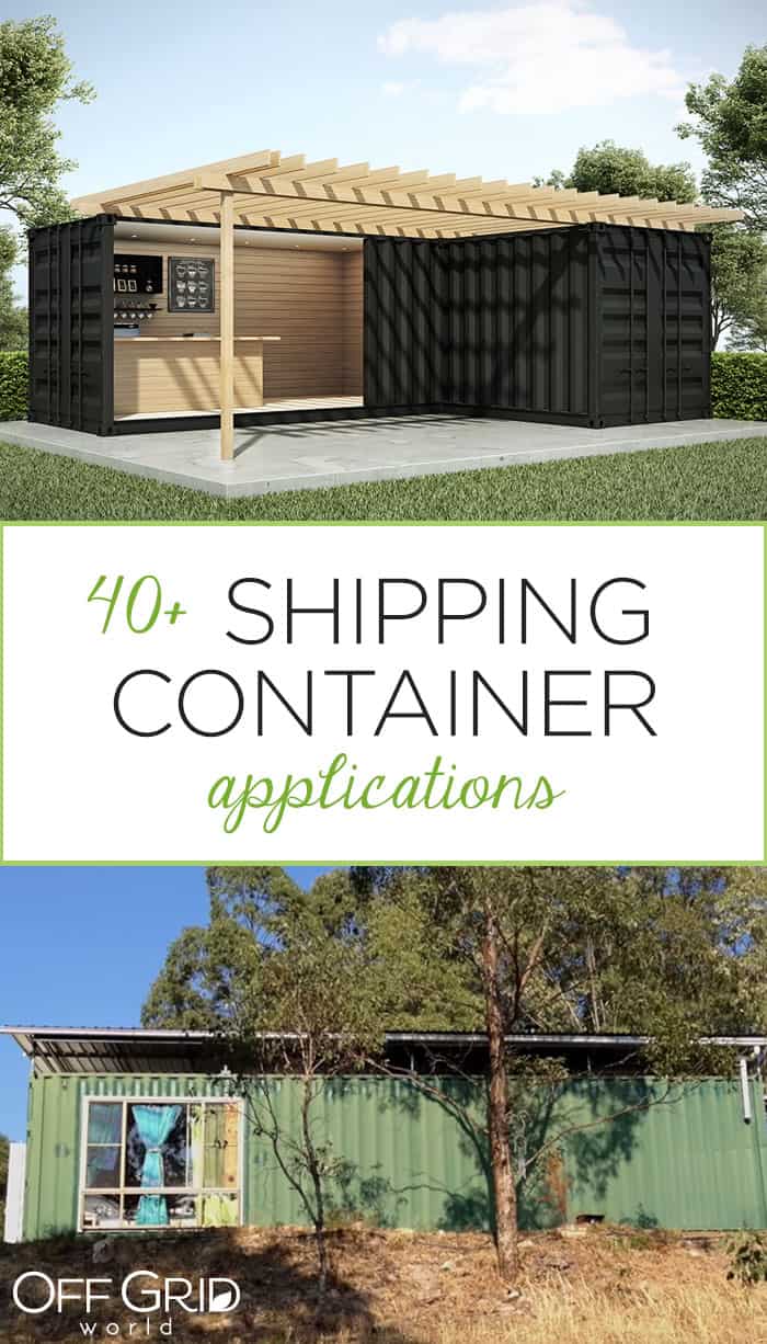 Shipping container applications