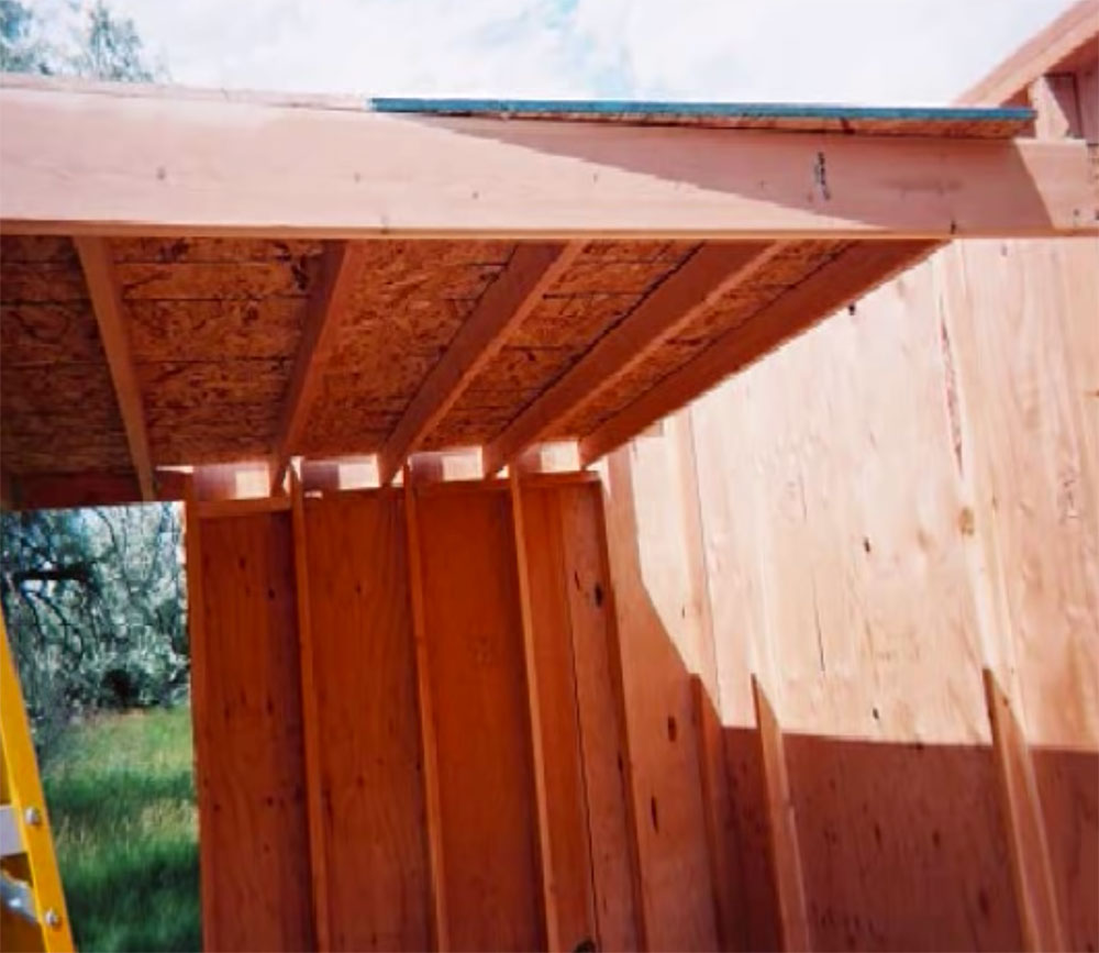 DIY cabin construction