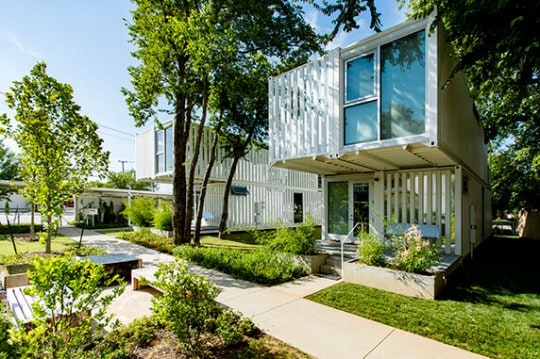 Squirrel Park container homes