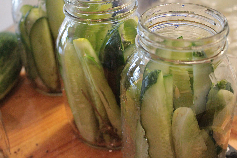 Storage for homegrown veggies