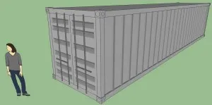 40' Shipping Container