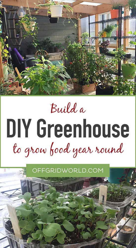 DIY greenhouse