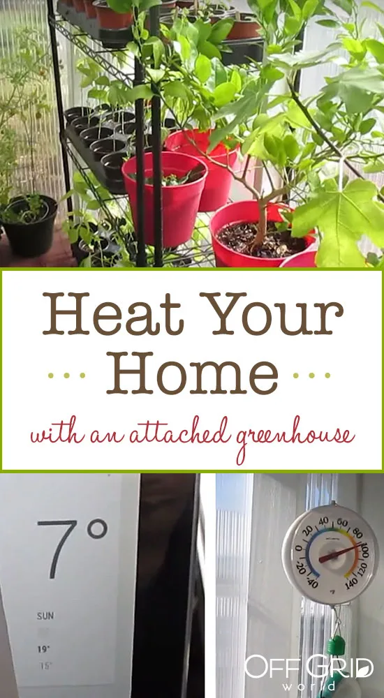 Heat your home with a greenhouse