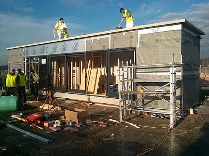 ireland shipping container home beds