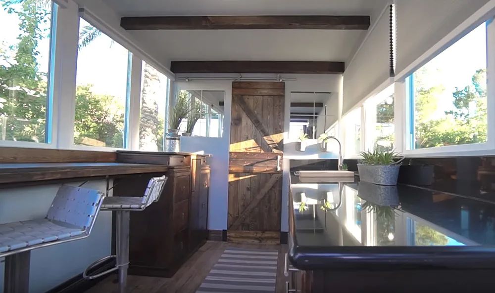 Luxury shipping container home