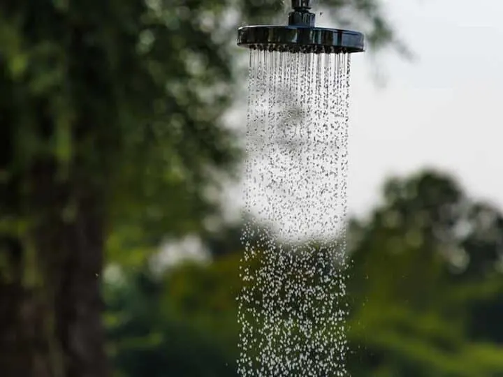 Outdoor shower