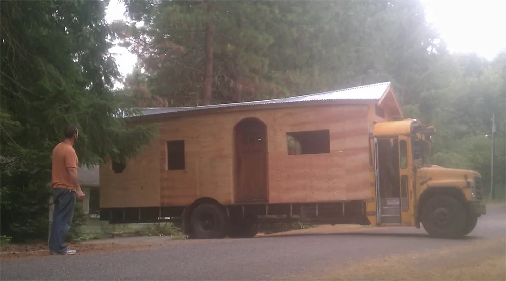 school bus tiny house